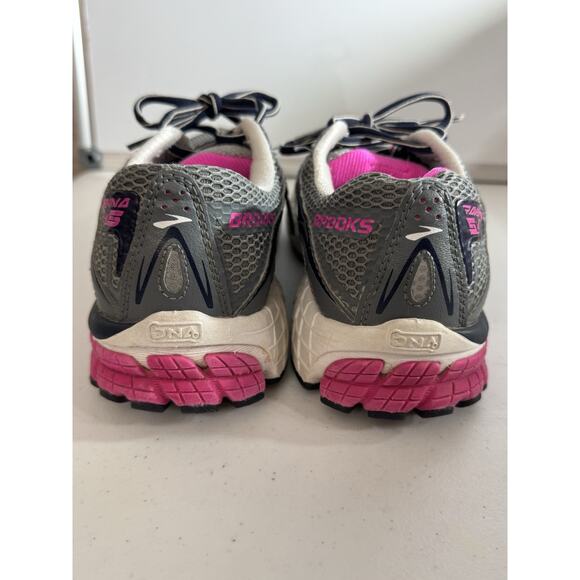 Brooks Ravenna 5 Gray And Pink Women’s Running Shoes Size 10. - Picture 3 of 8